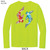 Beach Squad performance long sleeve shirt in yellow