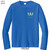Beach Squad performance long sleeve shirt in royal blue