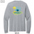 Beach Squad Shirt rooted Vibes Long sleeve grey back