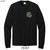 Beach Squad long sleeve shirt ride waves black front
