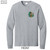 Beach Squad long sleeve shirt ride waves grey front