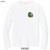 Beach Squad performance long sleeve shirt ride waves white front