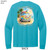 Beach Squad long sleeve shirt peace van blue back