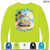 Beach Squad performance long sleeve shirt peace van