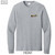 Beach Squad long sleeve shirt skateboarding city goat grey front