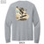 Beach Squad long sleeve shirt skateboarding city goat grey back