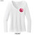 Beach Squad shirt ladies performance long sleeve livin bearfoot white front