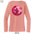 Beach Squad shirt ladies performance long sleeve livin bearfoot coral back