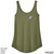Beach Squad shirt ladies tank top fish shades green front