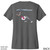 Beach Squad shirt ladies performance short sleeve fish shades grey back