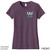 Beach Squad shirt ladies short sleeve octo vibes purple front