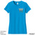 Beach Squad shirt ladies short sleeve octo vibes blue front