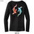 Beach Squad shirt ladies long sleeve positive koi black back