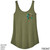 Beach Squad shirt ladies tank top ride waves green front