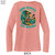 Beach Squad shirt ladies long sleeve ride waves coral back
