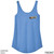 Beach Squad ladies tank top in blue