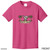 Beach Squad youth short sleeve shirt in pink