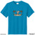Beach Squad youth performance short sleeve shirt in blue