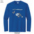 Beach Squad youth performance long sleeve in dark blue