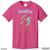 Beach Squad youth short sleeve shirt in pink