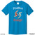 Beach Squad youth short sleeve shirt in blue