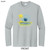 Beach Squad youth performance long sleeve in grey
