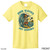 Beach Squad youth short sleeve shirt in yellow