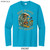 Beach Squad youth performance long sleeve in light blue