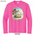 Beach Squad youth performance long sleeve in pink