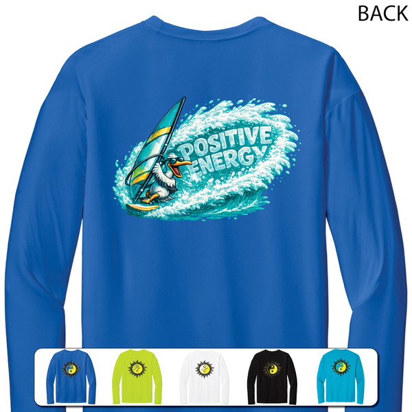 Beach Squad performance long sleeve shirt windsurfing waves