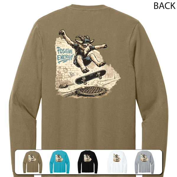 Beach Squad long sleeve shirt skateboarding city goat