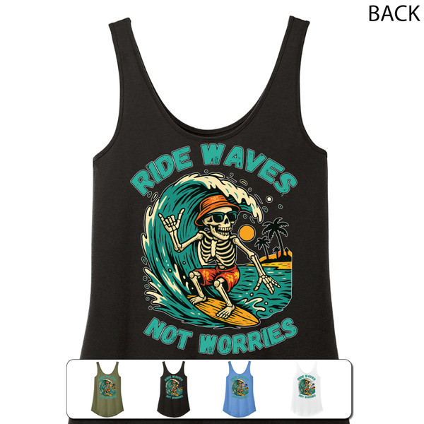 Beach Squad shirt ladies tank top ride waves