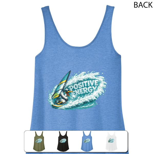 Beach Squad shirt windsurfing waves ladies tank top