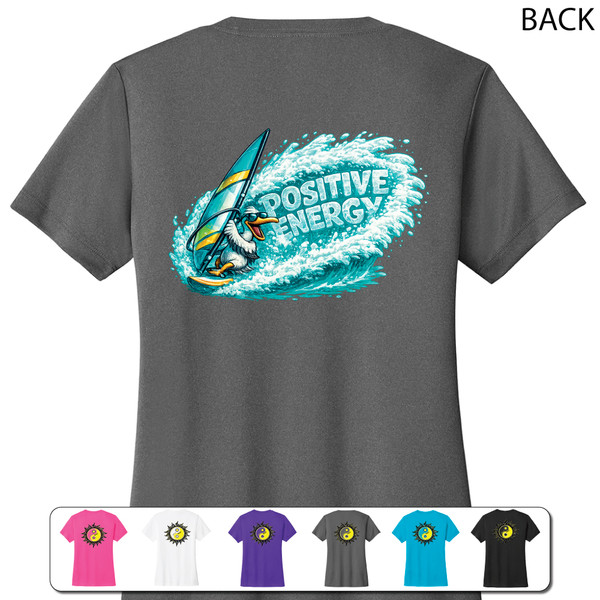 Beach Squad ladies performance short sleeve shirt