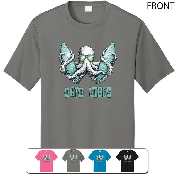 Beach Squad youth performance short sleeve shirt