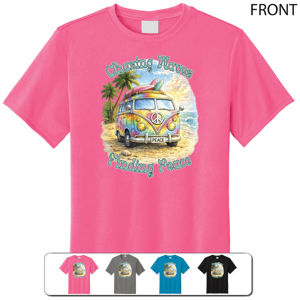 Beach Squad youth performance short sleeve shirt