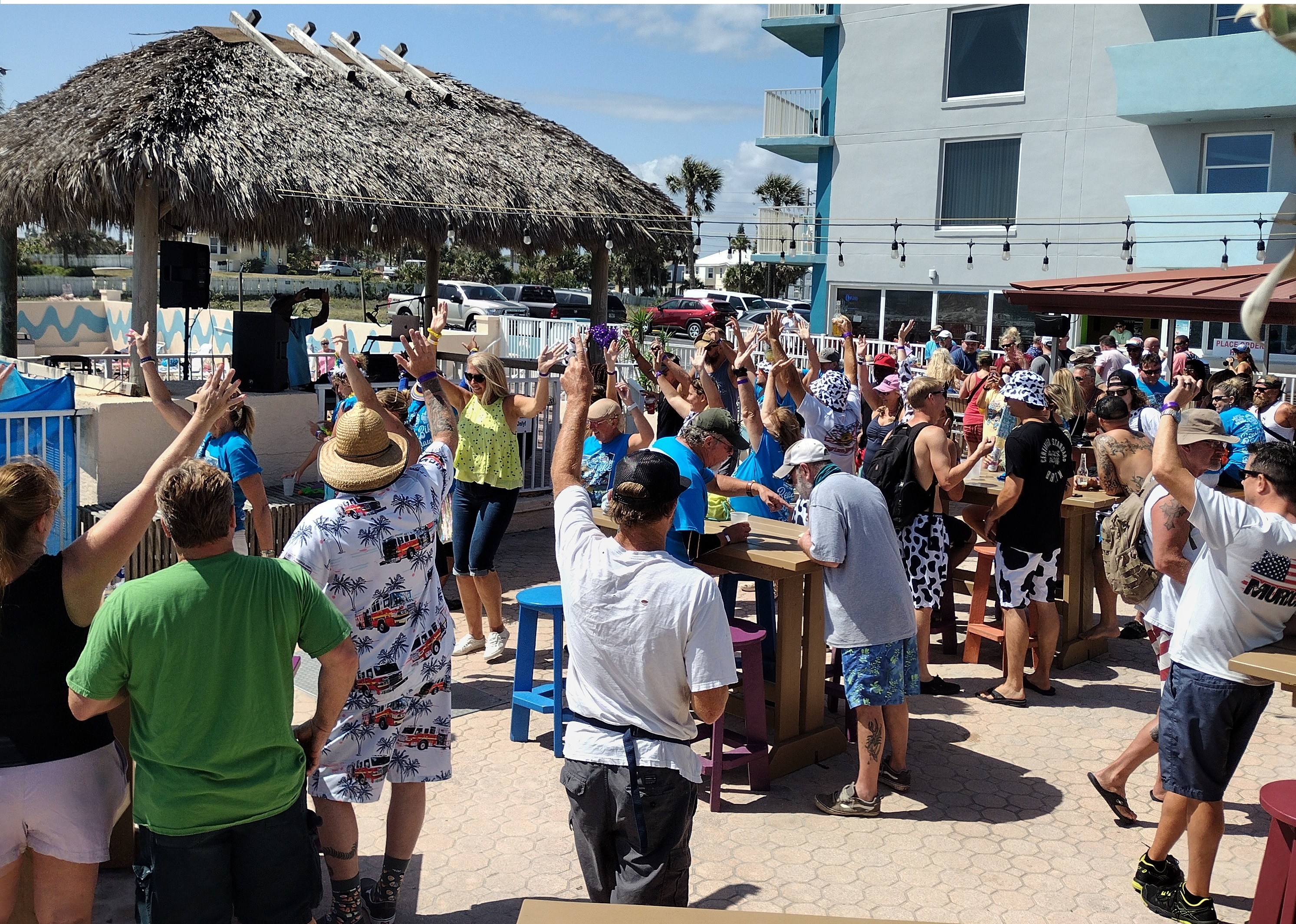 Beach squad Community Events Oasis Tiki Bar And Grill Group party