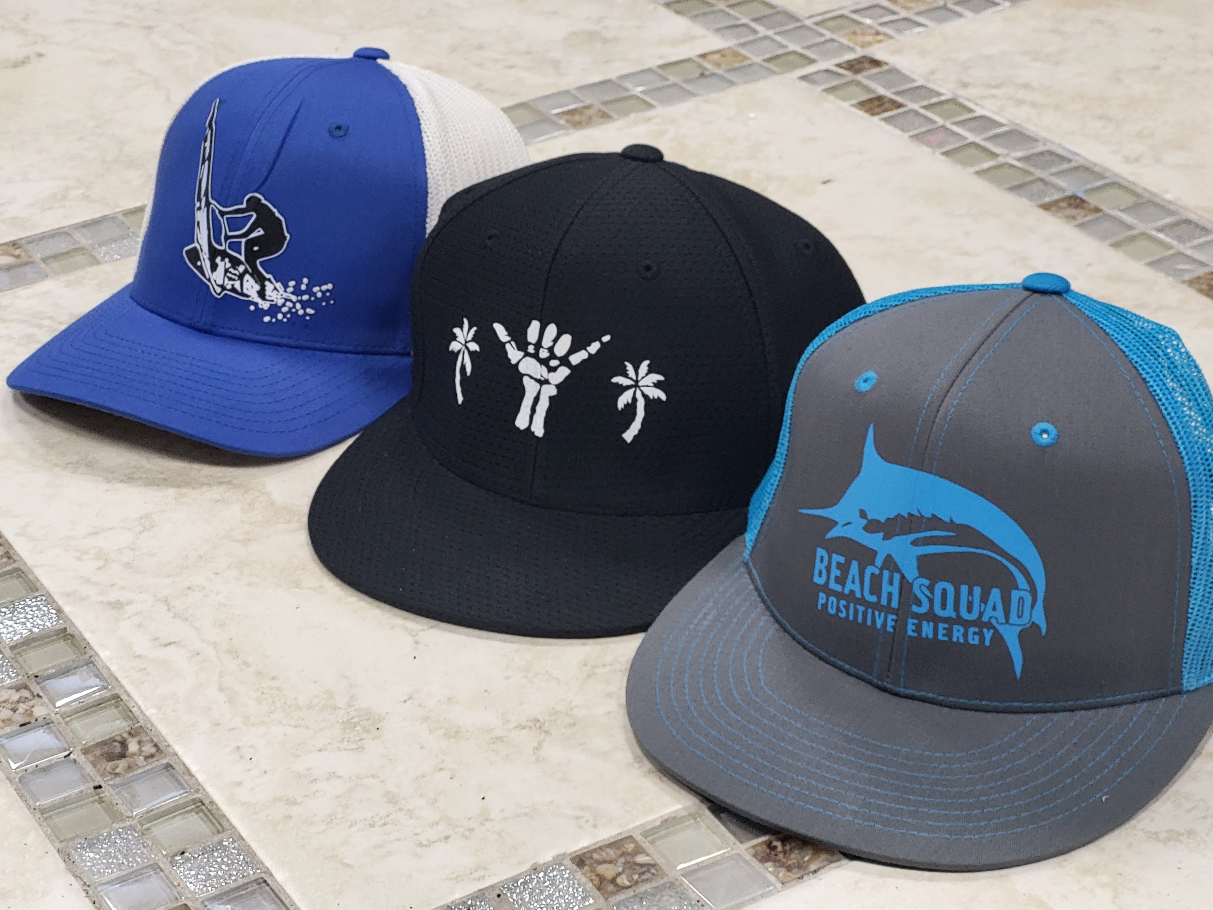 Beach Squad Store Custom Printed Hats