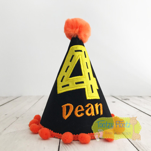 Construction Themed Party Hat