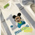 Mickey Inspired - Birthday 4 Piece Set <Top with sewn in suspenders, Shorts, Bow Tie & Hat) Baby Blue Theme