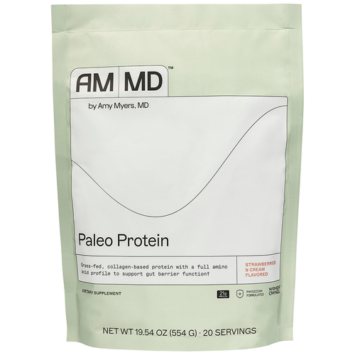 The Myers Way® Strawberries & Cream Paleo Protein is one of the only clean, AIP protein powders on the market.