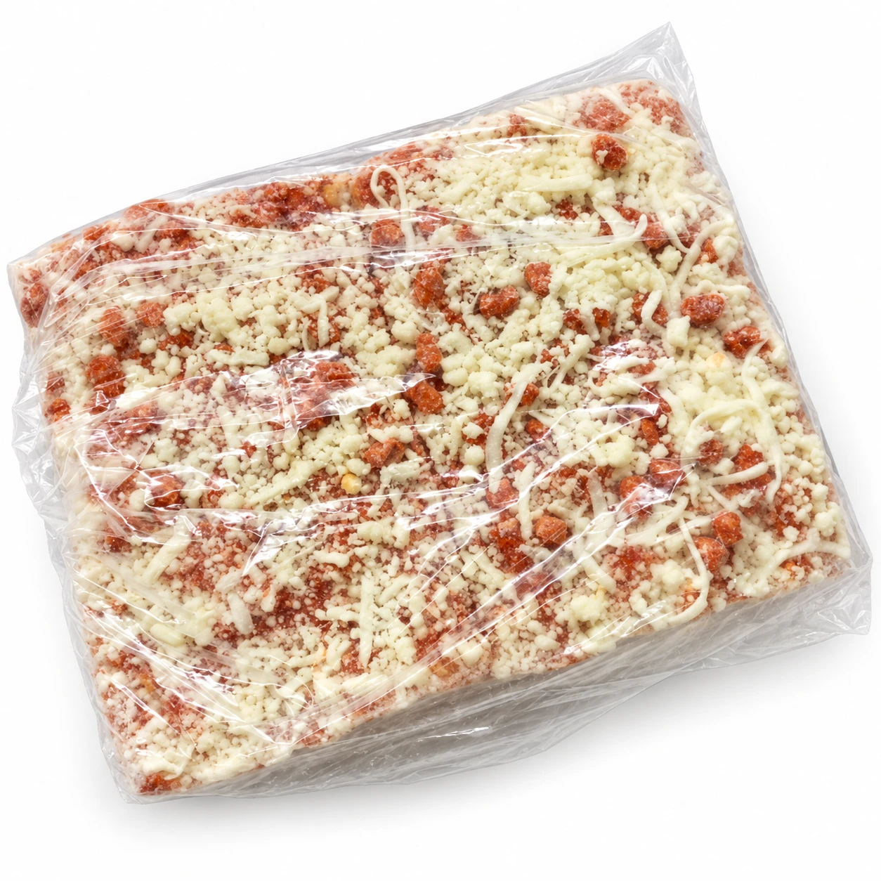 Rectangle pepperoni pizza for choosing your pack