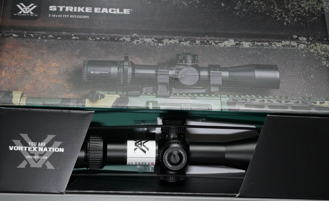 Vortex Strike Eagle 3-18x44 FFP EBR-7C Illuminated