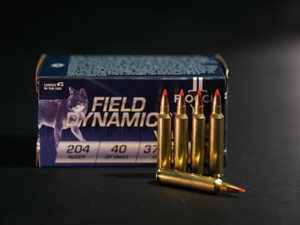 Fiocchi 204 Ruger, 204 Ruger 40gr VMAX, Hornady VMAX ammo, varmint hunting 204 Ruger, .204 Ruger bulk ammo, predator rounds .204, Fiocchi Field Dynamics 204, 204 Ruger 50rd box