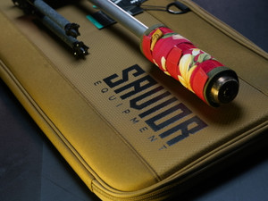 Savior Equipment Specialist LRP 55 inch precision rifle bag with padded single rifle compartment, large external storage pockets, and removable rifle caddy for long barrel and suppressed hunting rifles