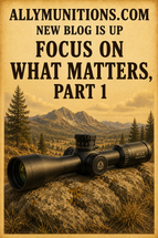FOCUS ON WHAT MATTERS!