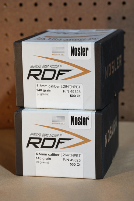  Nosler RDF 6.5mm 140 gr HPBT 