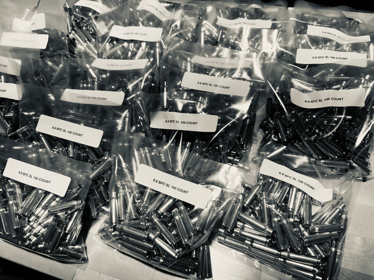 6.8 SPC Starline Brass - 100 count