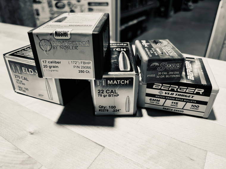RELOADING COMPONENTS - PROJECTILES
