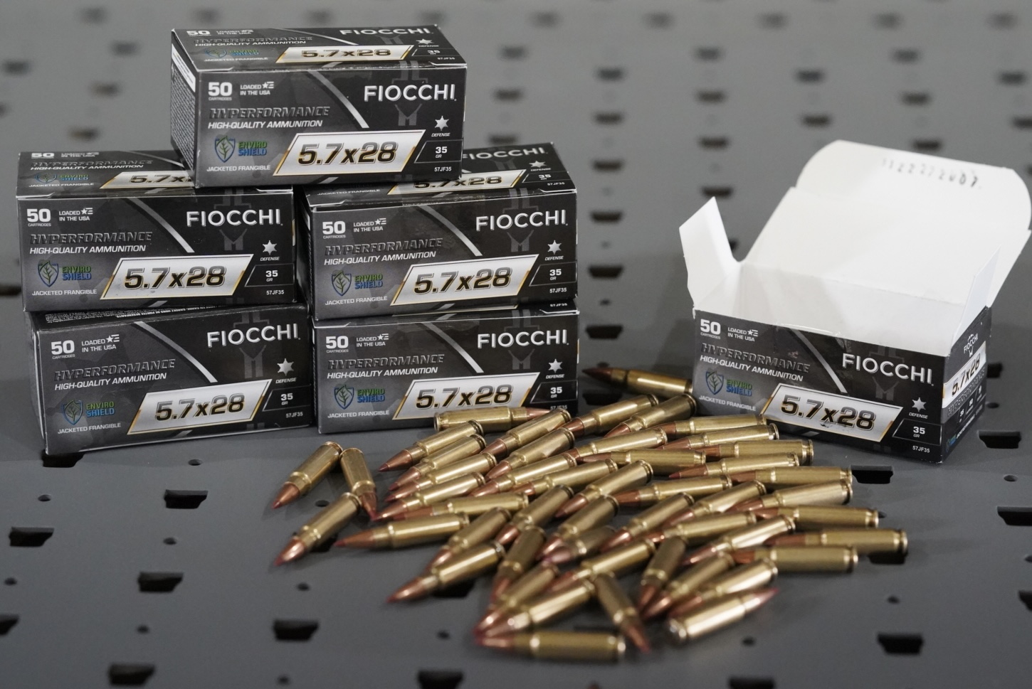 Fiocchi Hyperformance 5.7x28 35 gr Jacketed Frangible